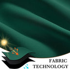 RYB HOME 100% Blackout Short Curtains - Image 7