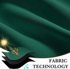 RYB HOME 100% Blackout Short Curtains - Image 7