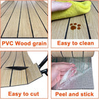 YU LI 3DH Peel and Stick PVC Slat Wall Panel 236"x15.75" Self-Adhesive Thick - Image 6