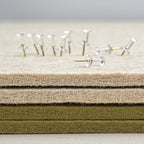Bulletin Board, 24 x 18 inches Felt Board Decorative Pin Board, Cork Board - Image 5