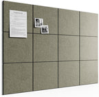 Bumusty Large Cork Board 48" x 36" Alternative by BUMUSTY