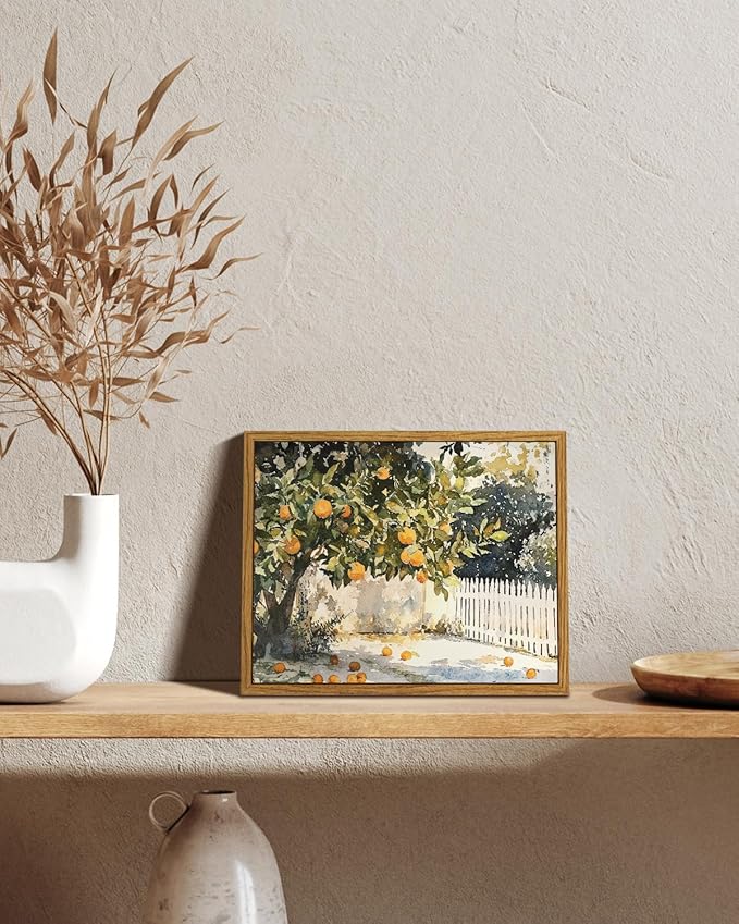 InSimSea Framed Canvas Wall Art Vintage Decor, Classic Rustic Farmhouse Wall - Image 4