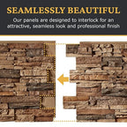 AZ Faux High-Density Polyurethane Faux Stone Wall Covering Panels - Image 7