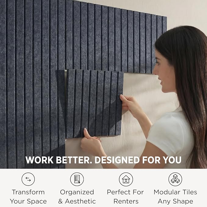 VIVELDA Large Bulletin Board 48x36 - Image 2