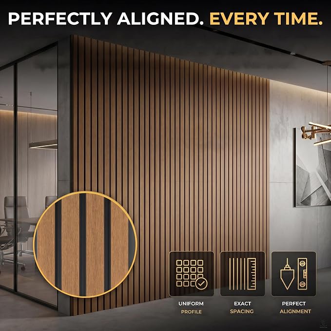 From Plain to Beautiful in Hours WPC Exterior Wall Slat Panels Waterproof - Image 4