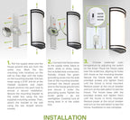 ASD LED Indoor Wall Mount Light Fixture - Image 8