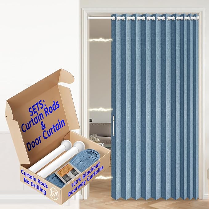 AJAZZ Blackout Accordion Door by AJAZZ