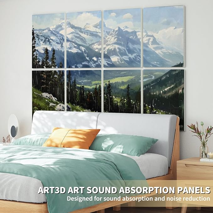 Art3d Soundproof Wall Panels 48"x32", Sound Absorbing Decorative Wall Panels - Image 8