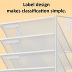 Kuntine.B 6-Tier Wall File Organizer Hanging File Organizer Cubicle Organizer - Image 5