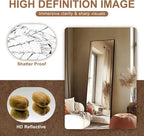 Delma Full Length Standing Mirror, Large Floor Mirror - Image 4