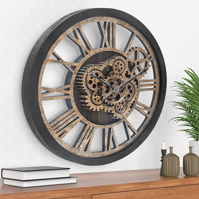 HOIBAI Large Wall Clock, Wall Clocks by HOIBAI