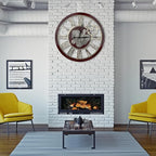 The B-Style Large Real Moving Gears Wall Clock 30 Inch Rustic Retro Industrial - Image 6