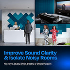 Acoustic Panels 12-Pack Soundproof Wall Panels 12"X12"X0.4" Sound Panels High - Image 4