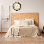 Plumeet Small Metal Wall Clock, Arabic Numerals, Battery Operated - Image 7