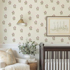 17.3"× 590.5" Vintage Floral Wallpaper Peel and Stick Boho Wallpaper Removable - Image 8