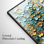 Large Framed Vertical Tree of Life Wall Art - Image 6