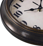 Yoiolclc Vintage Wall Clock 8 Inch Retro Silent Small Wall Clocks Battery - Image 4