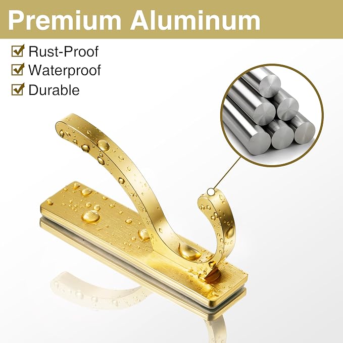 pickpiff Adhesive Wall Hooks for Towels - Image 5