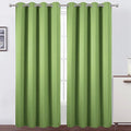 LEMOMO Light Green Thermal Blackout Curtains/52 x 108 Inch/Set of 2 Panels Room by Lemomo