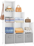 HOMIDEC 9 Cube Storage Organizer, Cubes Shelves by DecorateYourHome