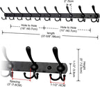 Dseap Coat Rack Wall Mount - Image 2