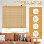 Bamboo Shades for Indoor Windows - Image 4