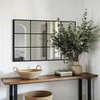 Delma Wall Mirror, Decorative Wall Art, Large Mirror - Image 2