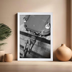 Poster Master Woman Under Classic Car Poster - Image 5