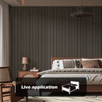 Art3d 2-Pack 108" x 12" Acoustic Wood Panels - Image 2