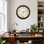 KECYET Wall Clock Battery Operated Vintage Silent Non-Ticking Analog Wall - Image 7