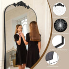 Antok Arched Full Length Mirror, Full Body Mirrors - Image 5
