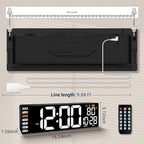16.5" Large Digital Wall Clock - Image 3