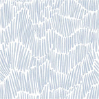 Theper Blue Wallpaper Peel and Stick Modern 17.3"×197" Boho Striped Wall Paper by Theper