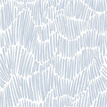 Theper Blue Modern Striped Wallpaper Peel and Stick Wallpaper Boho 17.3"×787" by Theper