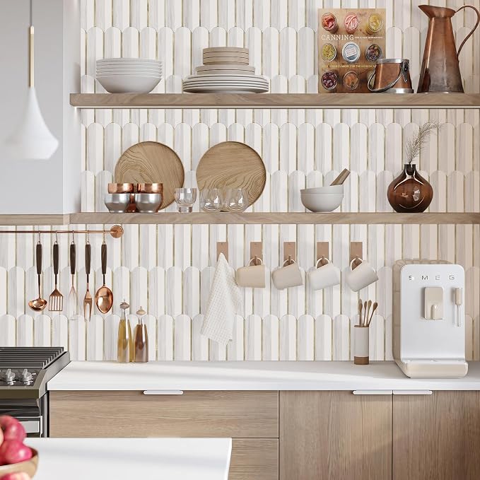 Vamos Tile Peel and Stick Backsplash Seamless Tile, 1-Sheet Stick on Backsplash - Image 6