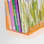 upsimples Acrylic Shelves for Wall Decor, Living Room, Floating Bookshelves for - Image 5