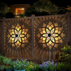 4 Pack Solar Fence Lights Metal Solar Powered Outdoor Wall Deck Step Lights - Image 4