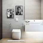 Funny Bathroom Canvas Wall Art Set of 2 - Image 3
