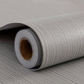 FUKU MON Grasscloth Fabric Wallpaper 24" X 394" Textured Mocha Gray Thick Linen by MeetyourallDIYneeds