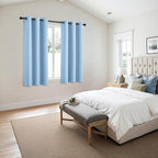 MIULEE Blackout Curtains for Bedroom Living Room 2 Panels, Thermal Insulated - Image 6