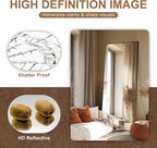 Delma Wall Full Length Mirror, Standing Mirror Full Body, Large Floor - Image 3