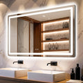 Delma LED Bathroom Mirror with Lights, 30x50 Vanity Mirror by Delma