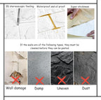 3D Wall Panels Peel and Stick in Red White Stone, Faux Brick Wall Panels - Image 6
