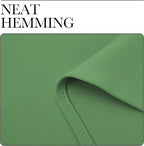 NICETOWN Kitchen Curtains, Short Blackout Curtains & Drapes, Froest Green - Image 6