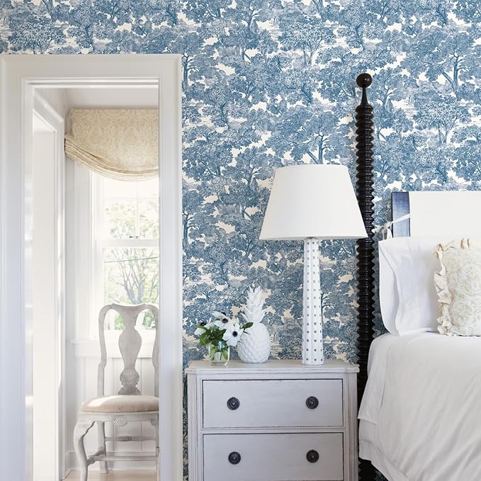 Chesapeake Spinney Toile Wallpaper - Image 2
