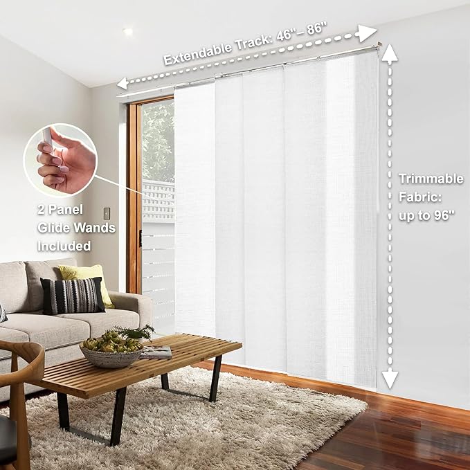 CHICOLOGY Panel Track Vertical Blinds - Image 2