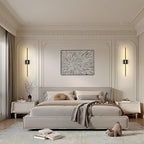 Morauroral 36 Inch Battery Operated Wall Sconces Set of 2, Dimmable Battery - Image 7