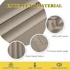NICETOWN Door Curtain for Closet Doors 80 Inches Long 1 Panel, Room Divider - Image 2