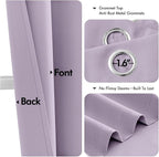 MIULEE Blackout Curtains for Bedroom Living Room 2 Panels, Thermal Insulated - Image 4