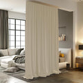 Room Divider Curtains for Ceiling Track Rod, Noise Reduction Privacy Panel for by RoomDarkning
